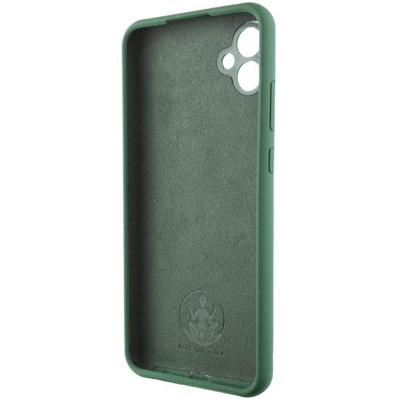 Чохол Silicone Cover Lakshmi Full Camera (AAA) для Samsung Galaxy A08 / A07 4G / A07s Зелений / Cyprus Green | Зображення 3