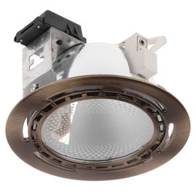 Светильник Downlight потолочный врезной  DL-10 AB (J118mm Rx7)