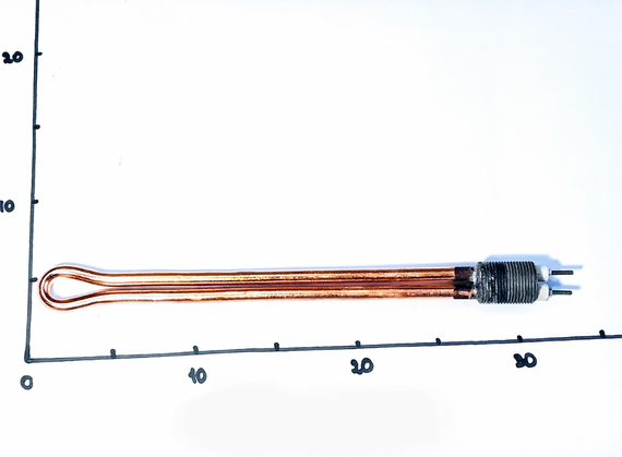 Тен для радіатора 2000W з різьбленням 3/4" (Україна) | Зображення 1