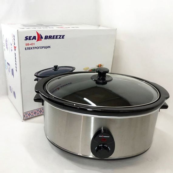 Повільноварка SeaBreeze PV-776 SB-431/6,5 Л | Зображення 6