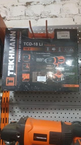 Шуруповерт акум. Tekhman TCD-18 Liw(64,93) | Зображення 1
