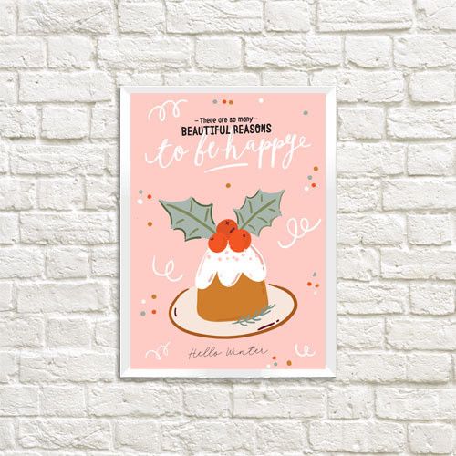 Постер в рамці Beautiful reasons 21x30 см (A4)