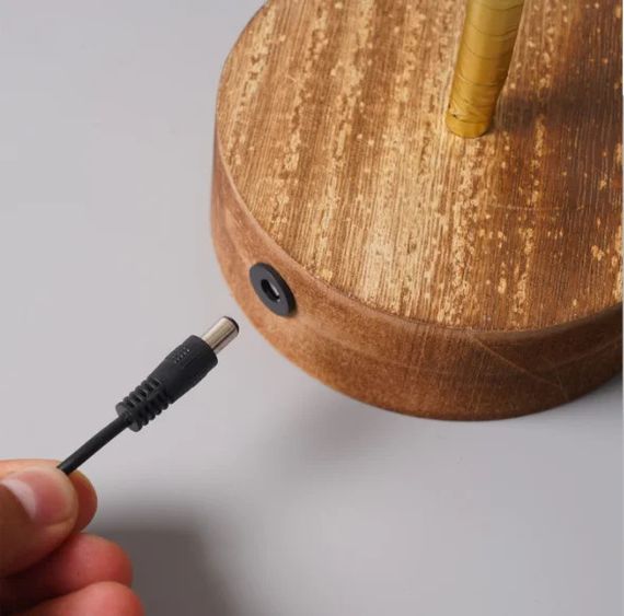 Настільний світильник-дерево з LED підсвіткою 60см, від USB, Теплий білий XPRO (234574681_609) | Зображення 5