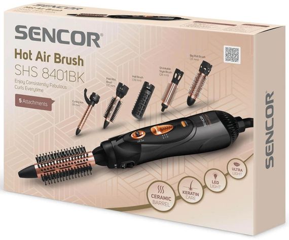 Фен-щітка Sencor SHS-8401BK | Зображення 2