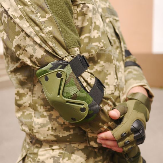 Комплект наколенники + налокотники (камуфляж) | Зображення 9