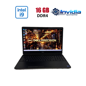 Мобильная рабочая станция Dell Precision 7560 / 15.6" (1920x1080) IPS / Intel Core i9-11950H (8 (16) ядер по 2.6 - 5.0 GHz) / 16 GB DDR4 / 512 GB SSD / nVidia RTX A4000, 8 GB GDDR6, 256-bit / WebCam б/у