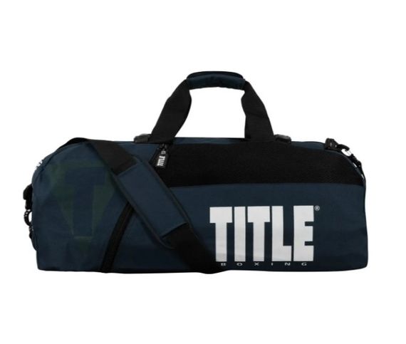 Спортивна сумка TITLE Boxing Champion Sport Bag/Backpack Blue/Black (TBAG46 BL/BK)