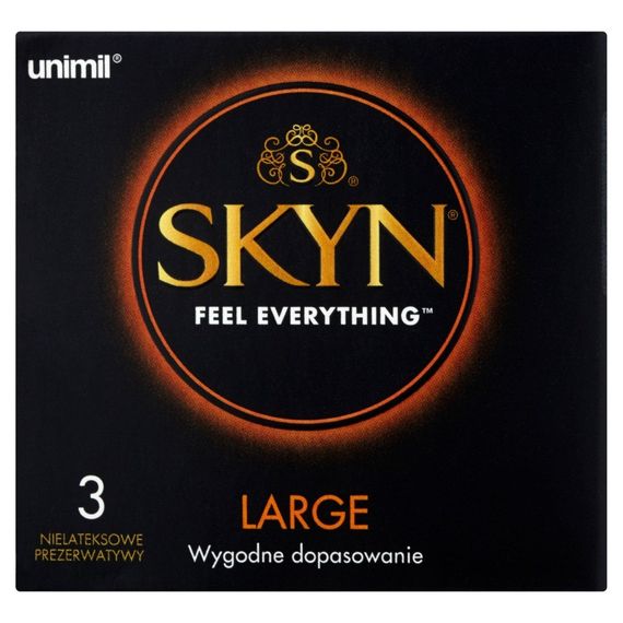 Презервативы UNIMIL SKYN BOX 3 LARGE Sex Aura | Зображення 1
