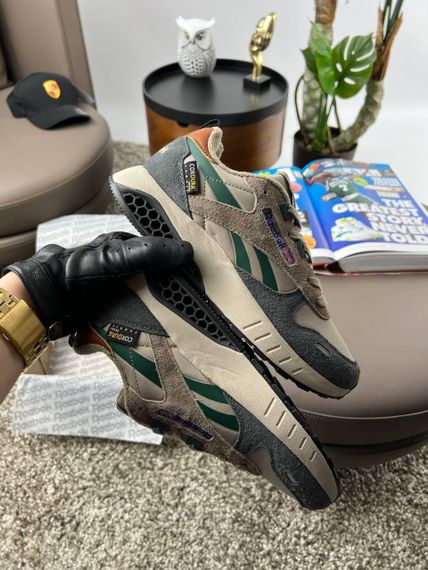 Кроссовки R1e1ebok Classic Leather Hexalite Brown Grey Green , Вьетнам 43 27 | Зображення 7