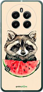 Чохол на Realme 12+ Єнотик з кавуном "4605u-3650-2448"