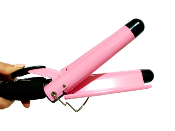 Потрійна Плойка для волосся Gemei GM 1956 65W | Вертикальна плойка для локонів | плойка бігуді | 3 хвилі | Зображення 4