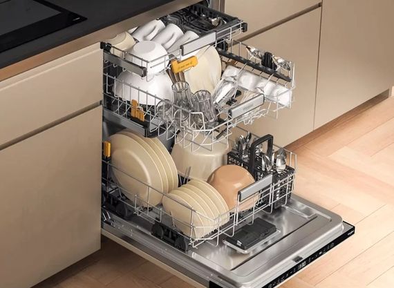 Посудомийна машина Whirlpool вбудована W8IHT58T | Зображення 5
