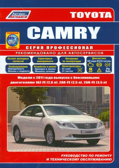 Toyota Camry. Посібник з ремонту й експлуатації. Книга