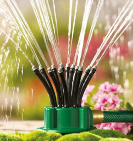Розумна система поливу Multifunctional Water Sprinkler розпилювач дощувач для поливу газону на 360 градусів
