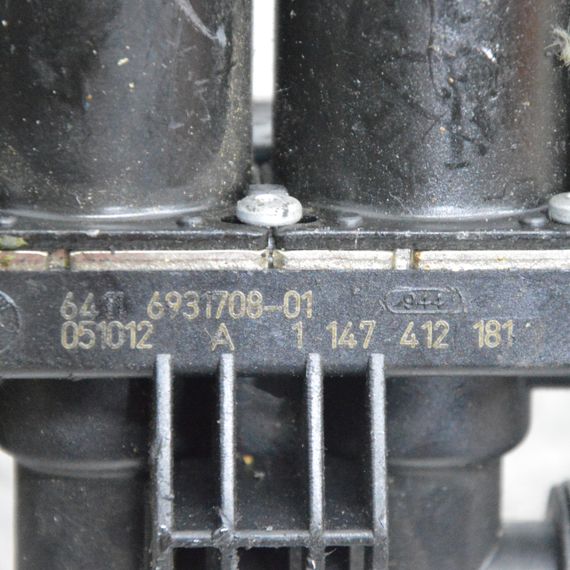 Клапан отопителя BMW E60 E61 E63 E64 E65 E66 X5 2001-2010 Клапан печки БМВ е60 е61 64116931708 1147412181 | Зображення 2