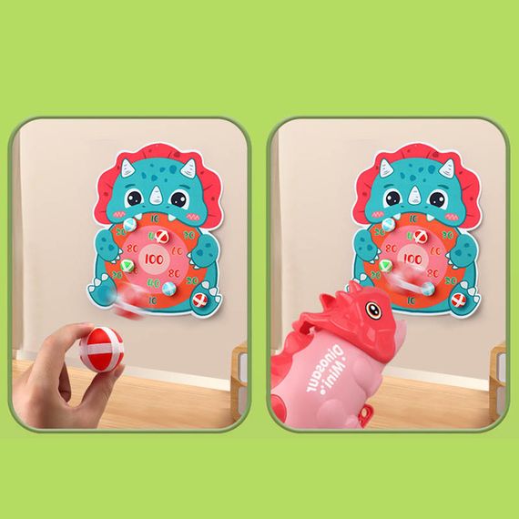 Інтерактивна гра Dinosaur Athletics Gun на липучках + мішень Red | Зображення 3