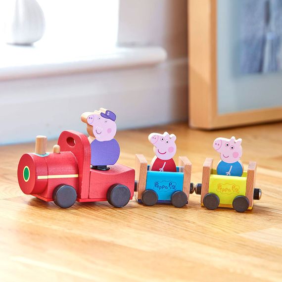 Ігровий деревяний набір Peppa Папавозик дідуся | Зображення 4