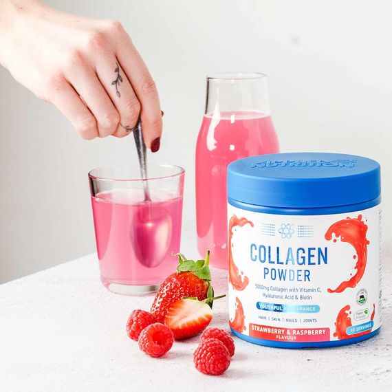 Колаген Applied Nutrition COLLAGEN 165G (STRAWBERRY AND RASPBERRY) | Зображення 2