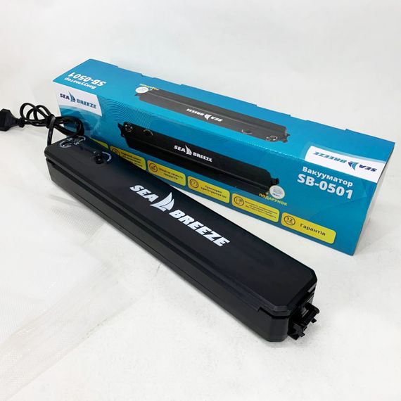 Вакууматор побутовий автоматичний SeaBreeze, Обладнання для вакуумування, Вакууматор-пакувальна машина VN-11 | Зображення 8