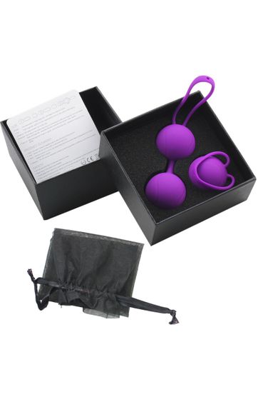 Набір вагінальних кульок Pleasure Violet Sex Aura | Зображення 5