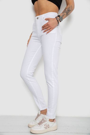 Джинсы женские Slim Fit, цвет белый, 182R1525 | Зображення 2