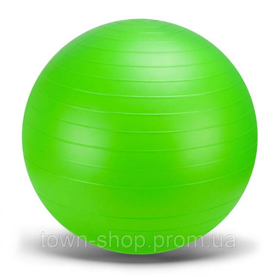 Мяч для фитнеса B6580(Green) диаметр 65 см, 800 грамм, зеленый