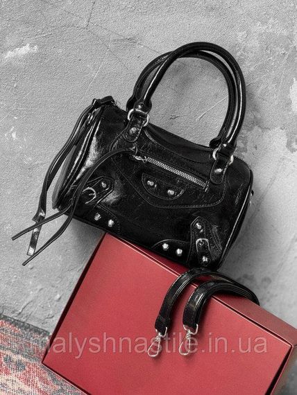 Жіноча сумка metal black ДЛ7324 | Зображення 2