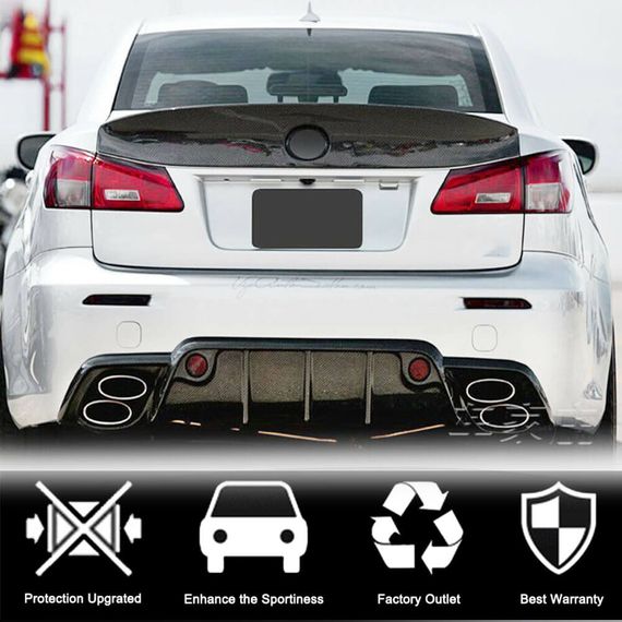 Спойлер (Карбон) для Lexus IS 2005-2013 рр | Зображення 1