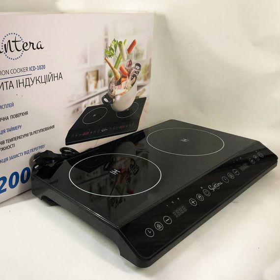 Електроплита індукційна інфрачервона Suntera ICD-1020 з дисплеєм LED (2000 Вт) | Зображення 5