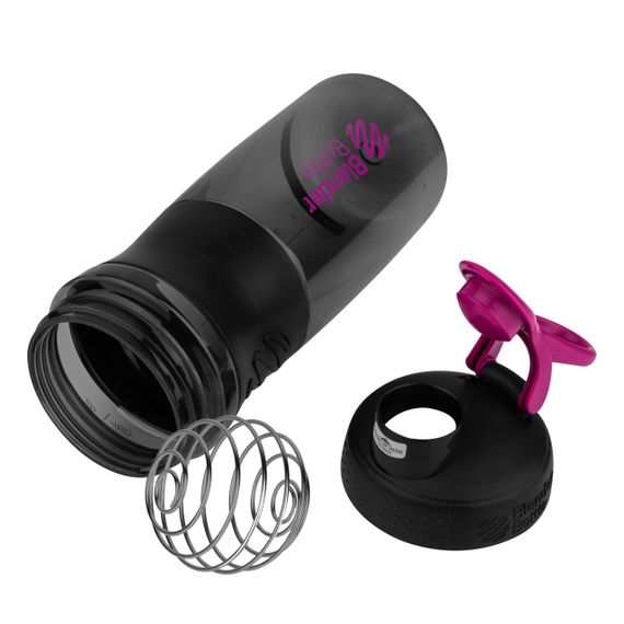Шейкер спортивний (пляшка) BlenderBottle SportMixer 28oz/820ml Black/Pink (Original) | Зображення 5
