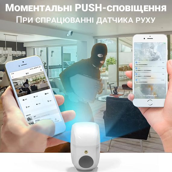 Автономная уличная 4G камера видеонаблюдения под SIM-карту Camsoy F1G с датчиком движения, ночным видением и приложением iOS/Android | Зображення 7
