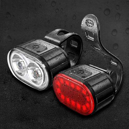 Велосипедный фонарь с задним габаритом ZH-078, 2LED, 14SMD, АКБ Li-Ion, ЗУ Type-C | Зображення 6