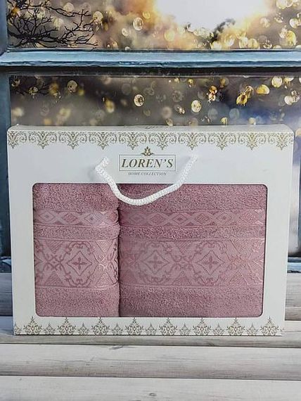 Полотенца Mame krestik murdum Махра набор 2шт