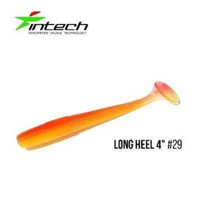 Силиконовая приманка, Съедобный силикон Intech Интеч Long Heel 4"6 шт #29