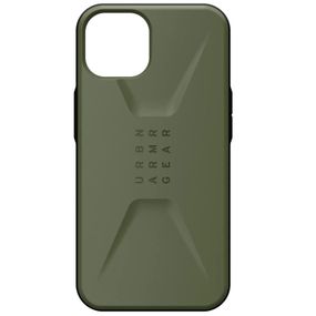 Чехол TPU UAG CIVILIAN series для Apple iPhone 14 Plus (6.7") Силикон, Зеленый