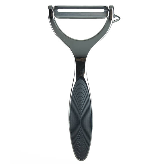 Овочечистка нержавіюча сталь з комбінованою ручкою MR-1553 Maestro