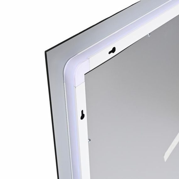 Дзеркало Qtap Taurus (TA1) 1000×800 мм з LED-підсвічуванням Touch, з антизапотіванням, з димером, рег. темп. кольору (3000-6500K) | Зображення 4