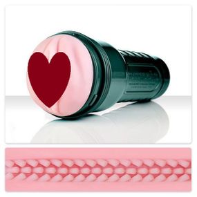Мастурбатор с вибрацией Fleshlight Vibro Pink Lady Touch, три вибропули, стимулирующий рельеф Sex Aura
