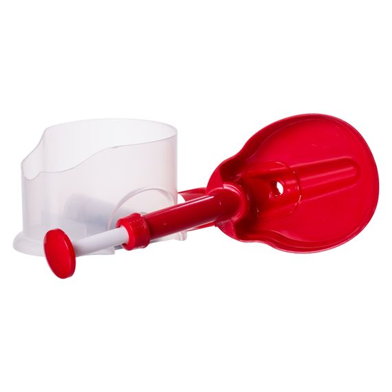 Видавлювач кісточок для вишні, черешні 20×12×25 (см) з контейнером, сепаратор, виймач вишневих кісточок HP-8-68 | Зображення 3