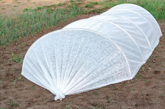 Полотно 4м  42 г/м² плотности  для теплицы, прошитое агроволокно для парника | Зображення 5