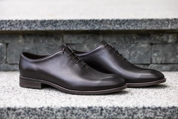 Чоловічі коричневі оксфорди Ікос 43 розмір | Зображення 2