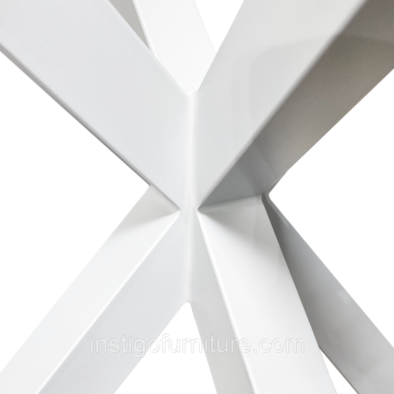 Каркас для столу з металу 550×550mm, H=730mm Білий | Зображення 2