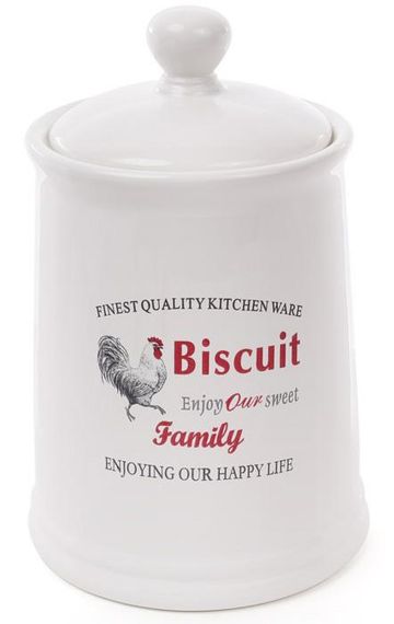 Банка керамічна "Тоскана" Family BISCUIT 1.75л для зберігання сипучих продуктів