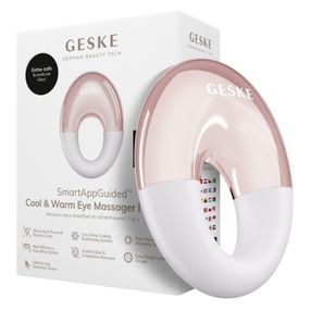 Массажер для глаз GESKE Cool&Warm Eye Massager 7в1 starlight, Бежевый