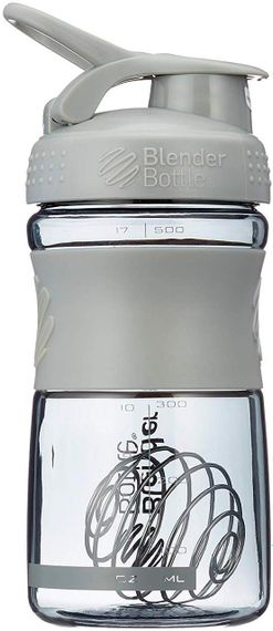 Спортивний шейкер (пляшка) BlenderBottle SportMixer Flip 20oz/590ml Grey | Зображення 4