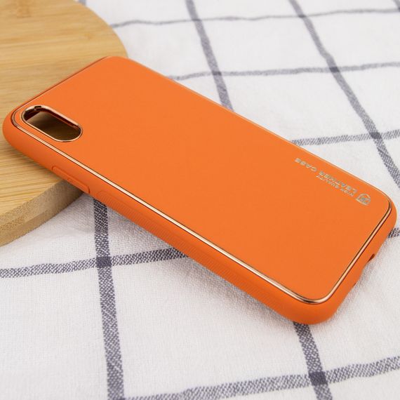 Шкіряний чохол Xshield для Apple iPhone XR (6.1") Оранжевый / Apricot | Зображення 1