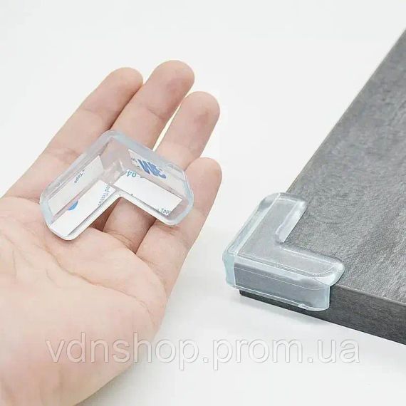 Защитные уголки BauTech для мебели силиконовые 4 шт | Зображення 5