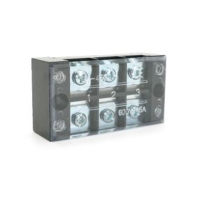 Клемна колодка 3-розрядна TB-4503 45A / 600V, перетин дроту 0,5-4,0мм2, 50 шт в упаковці, ціна за штуку