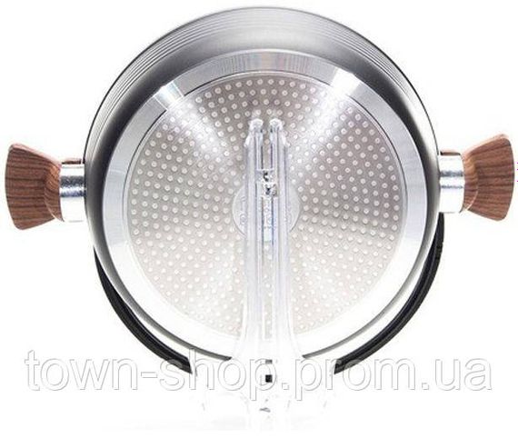 Сотейник Fissman Diamond Grey Ø28см с каменным антипригарным покрытием FN-AL-4306 | Зображення 3