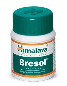Бресол Хималая, Bresol Himalaya, для дыхательных путей 60 табл